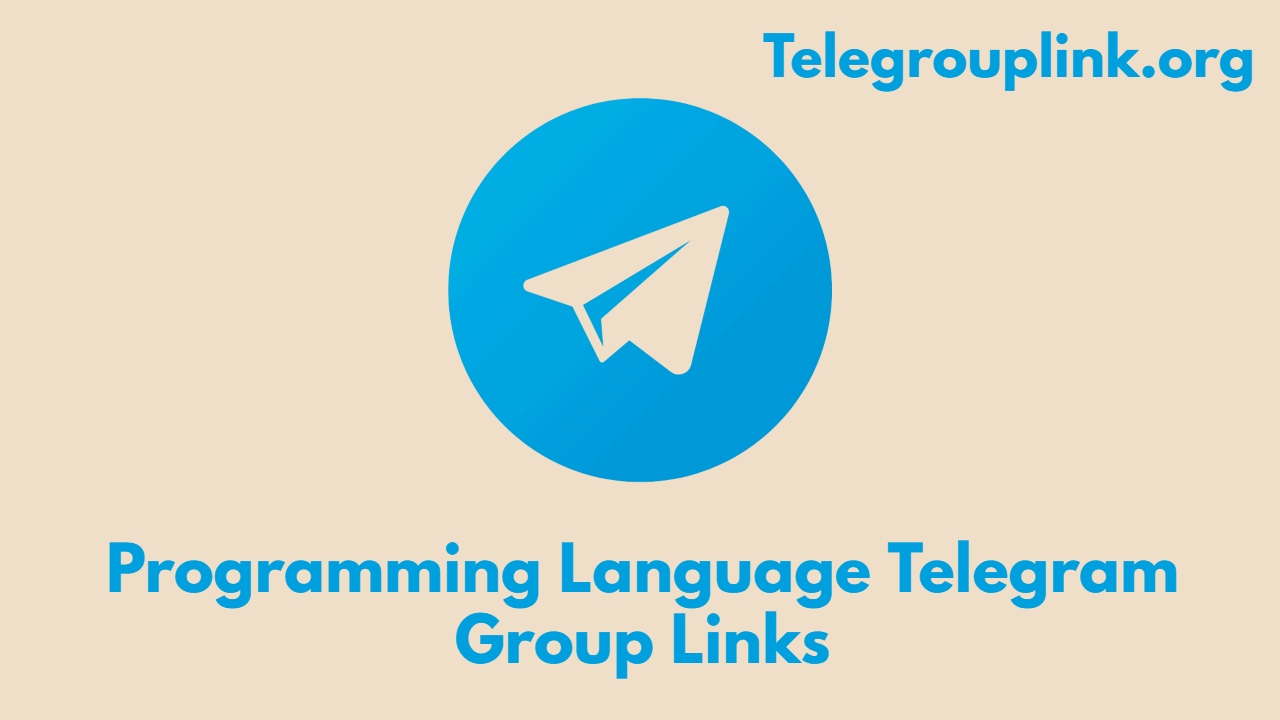 Programming Language Telegram Group Links