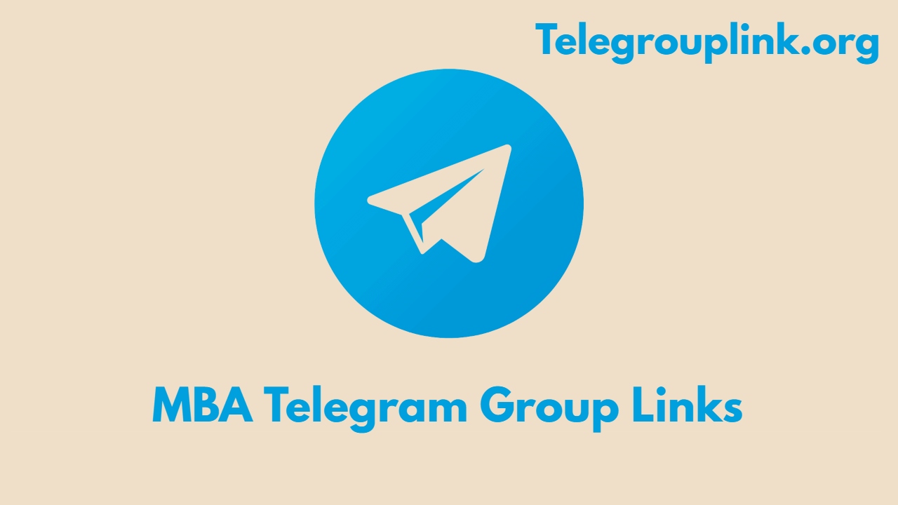 MBA Telegram Group Links