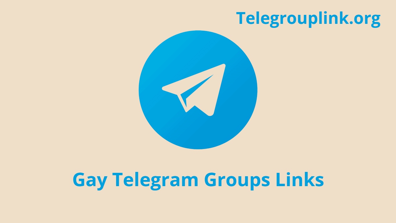 Gay Telegram Groups Links